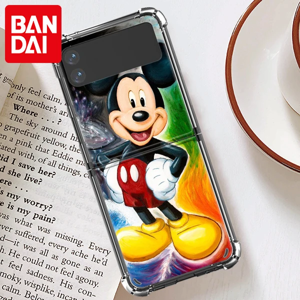Mickey Minnie Mouse Case for Samsung Galaxy Z Flip3 5G Soft Silicone Coque Z Flip 3 Transparent Phone Cover ZFlip ZFlip3 Funda samsung galaxy z flip3 phone case