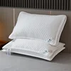 High Pillow Five-star Hotel Quality Cotton Pillow Core Pure Cotton White Pillow Wide Side Three-dimensional Bed 48x74cm 3