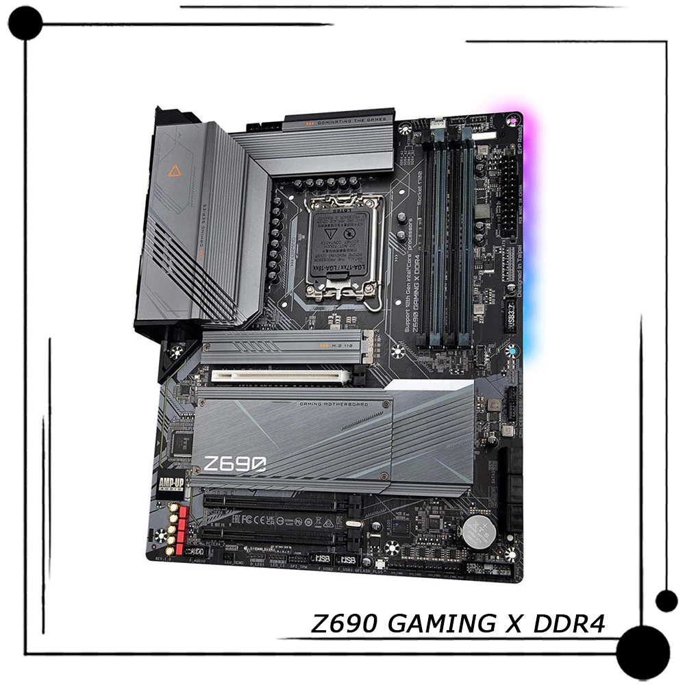 Per Gigabyte Z690 Lga 1700 Ddr4 128Gb Pci-E 5.0 Atx Scheda Madre Desktop Z690 Gaming X Ddr4