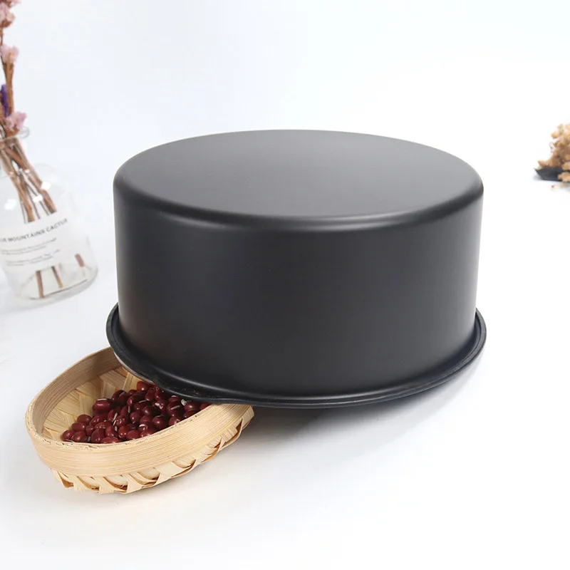 8/7/6 Inch Air Fryer Pot Baking Mold Non-stick Round Tray Pan Roasting Pizza Cake Basket Bakeware Kitchen Cooking Accessories cake mold cake baking tools cake making tools baking cake ring baking storage tray