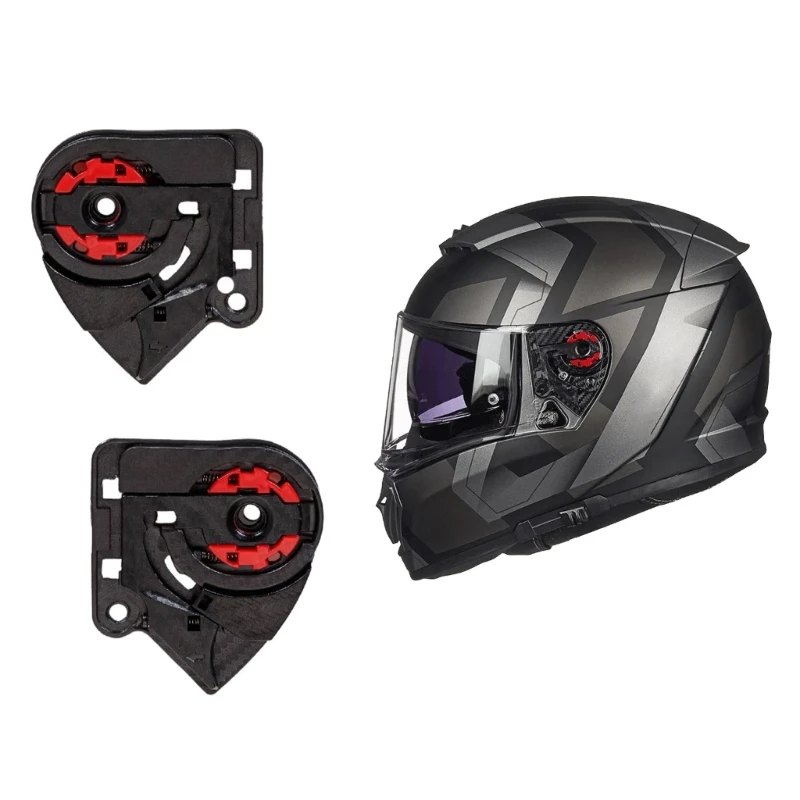Крепежная основа для мотоциклетного шлема FF801 FF323 FF390 FF397, 1 пара Крепежная основа для мотоциклетного шлема FF801 FF323 FF390 FF397, 1 пара
