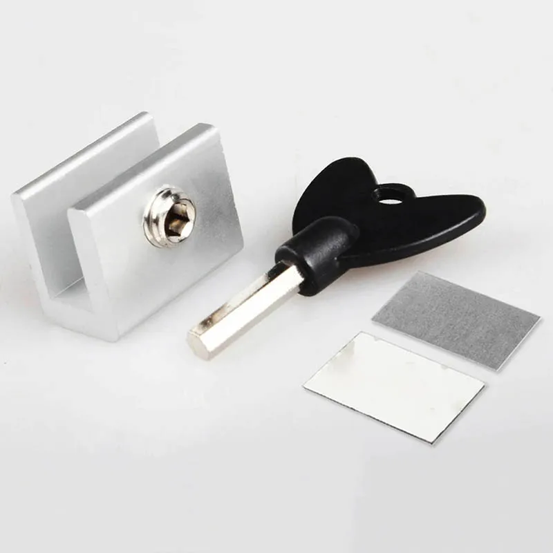 Window Safety Lock Door Child Locks Aluminum Alloy Window Lock Stopper Sliding Window Anti-theft lock Sliding Door Baby Kids Child Safety Doors Lock