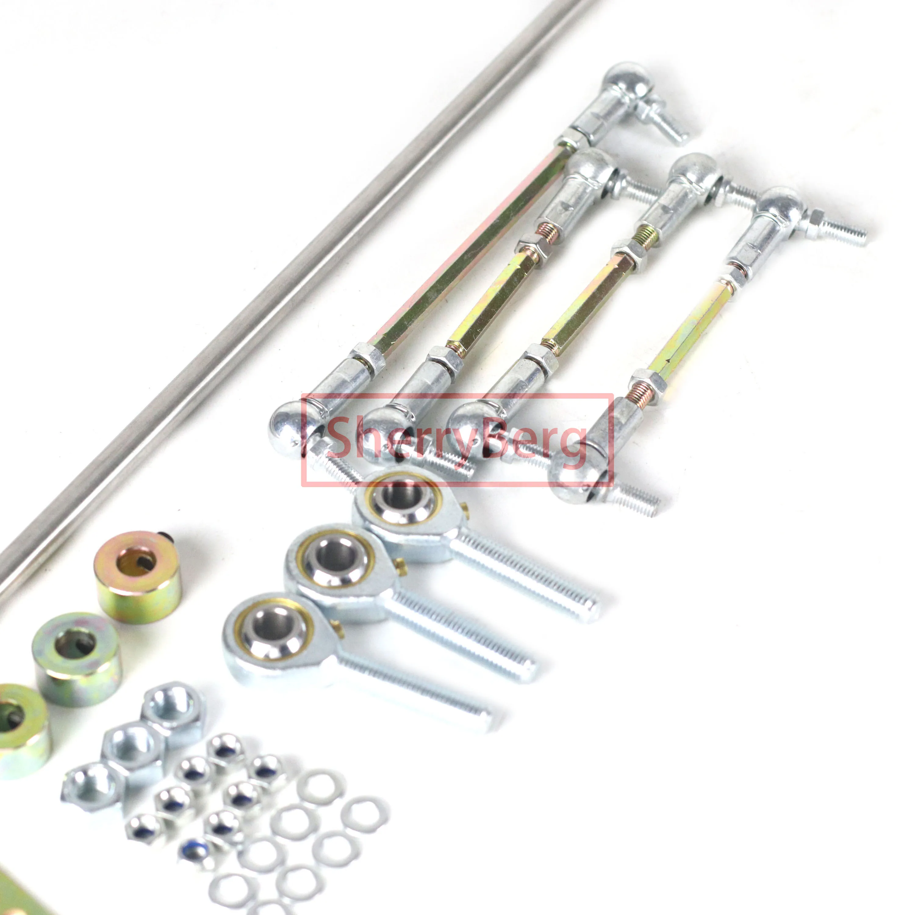 SherryBerg LINKAGE KIT Weber DCOE Universal 6 Cylinder Carburettor Carburetor Carb Throttle Bodies rod Linkage kit LINK11