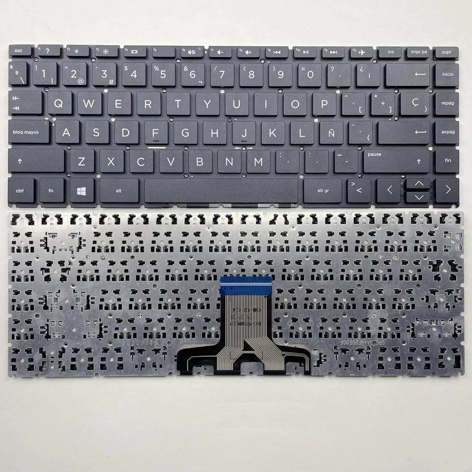 

Spanish Laptop Keyboard For HP Pavilion X360 14-CK 14-CD 14-CE 14-CM 14-DG 14-CC 14-BD 14-CB W125 TPN-Q188 Q190 Q207 SP Layout