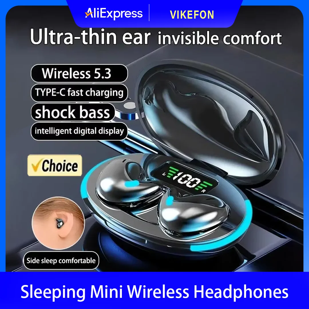 Wireless Earbuds Bluetooth Headphones Waterproof Sports