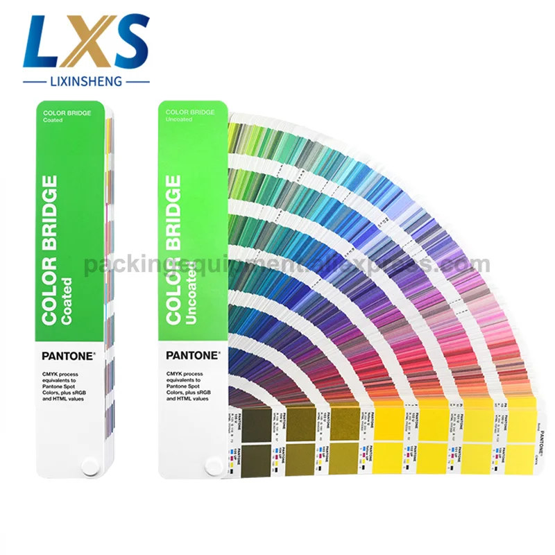 

2022 New Edition Pantone Color Bridge Guide Set GP6102B Coated & Uncoated Color Chart