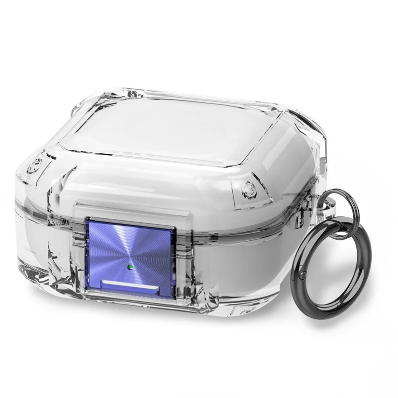 Premium Protective Case with Carabiner for True Wireless Earphones