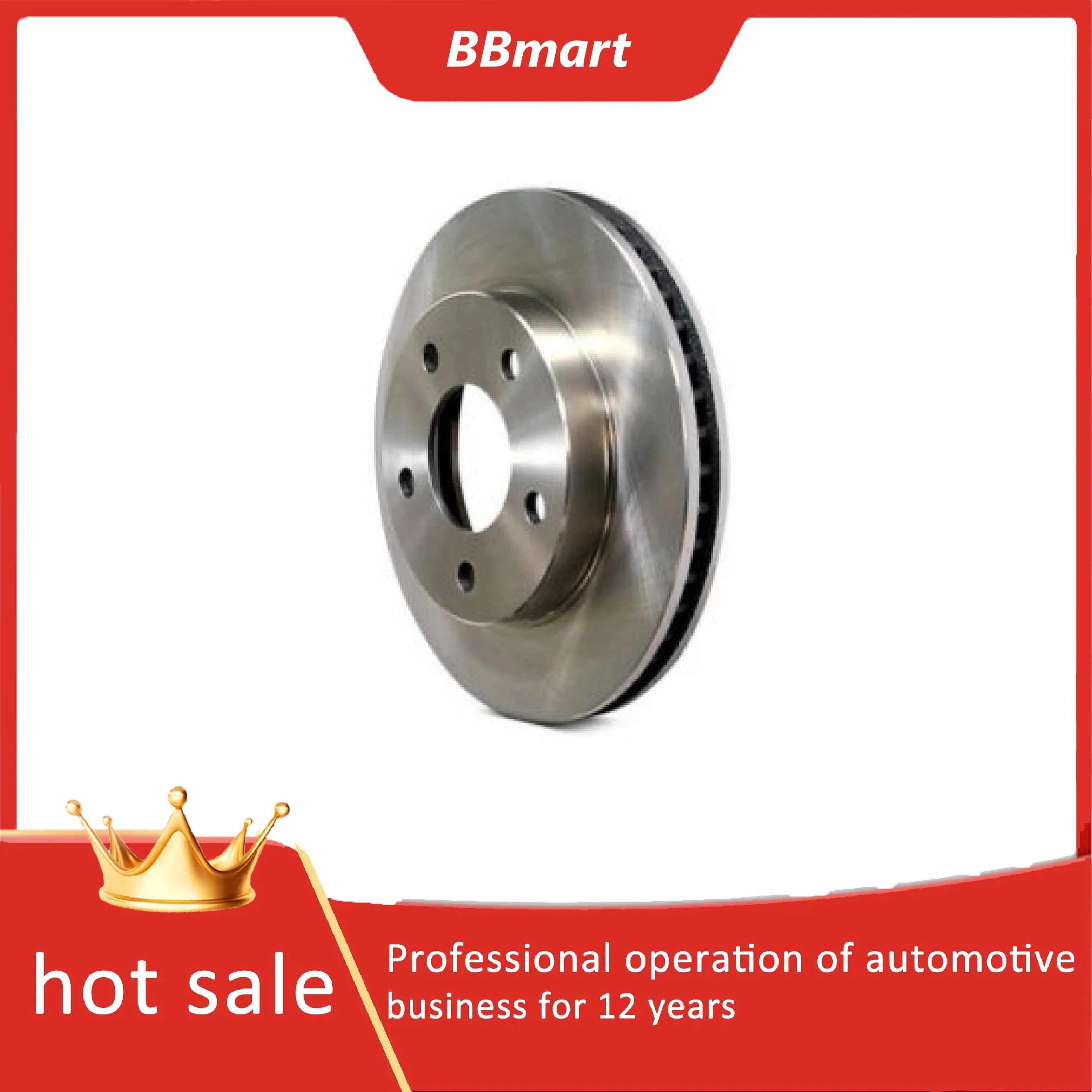 43516-30040 43512-30350 BBMart 자동차 부품 1개 렉서스 GS350 GS450H (2011-2018)용 프론트 브레이크 디스크 자동차 액세서리