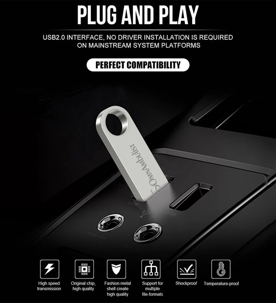 Somnambulist Pen Drive 32GB 64GB 128GB Hochgeschwindigkeits-USB 2,0 für PC Mobile Mini Pen Drive 16GB 32GB USB-Flash-Laufwerk 64GB 8GB 4GB – Detail 1
