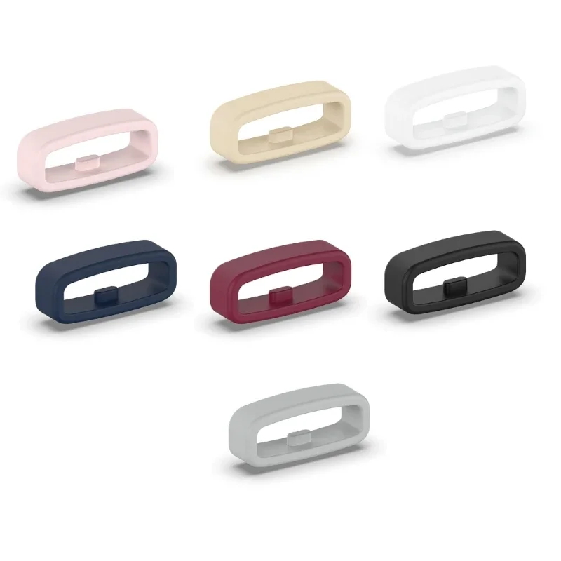 Silicone Smartwatch Strap Retainer Rings - Pack of 10