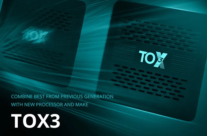TOX3/TOX3 Lite TV Box Android 11 Amlogic S905X4 Set Top Box 2.4G/5G BT4.1 Suppor