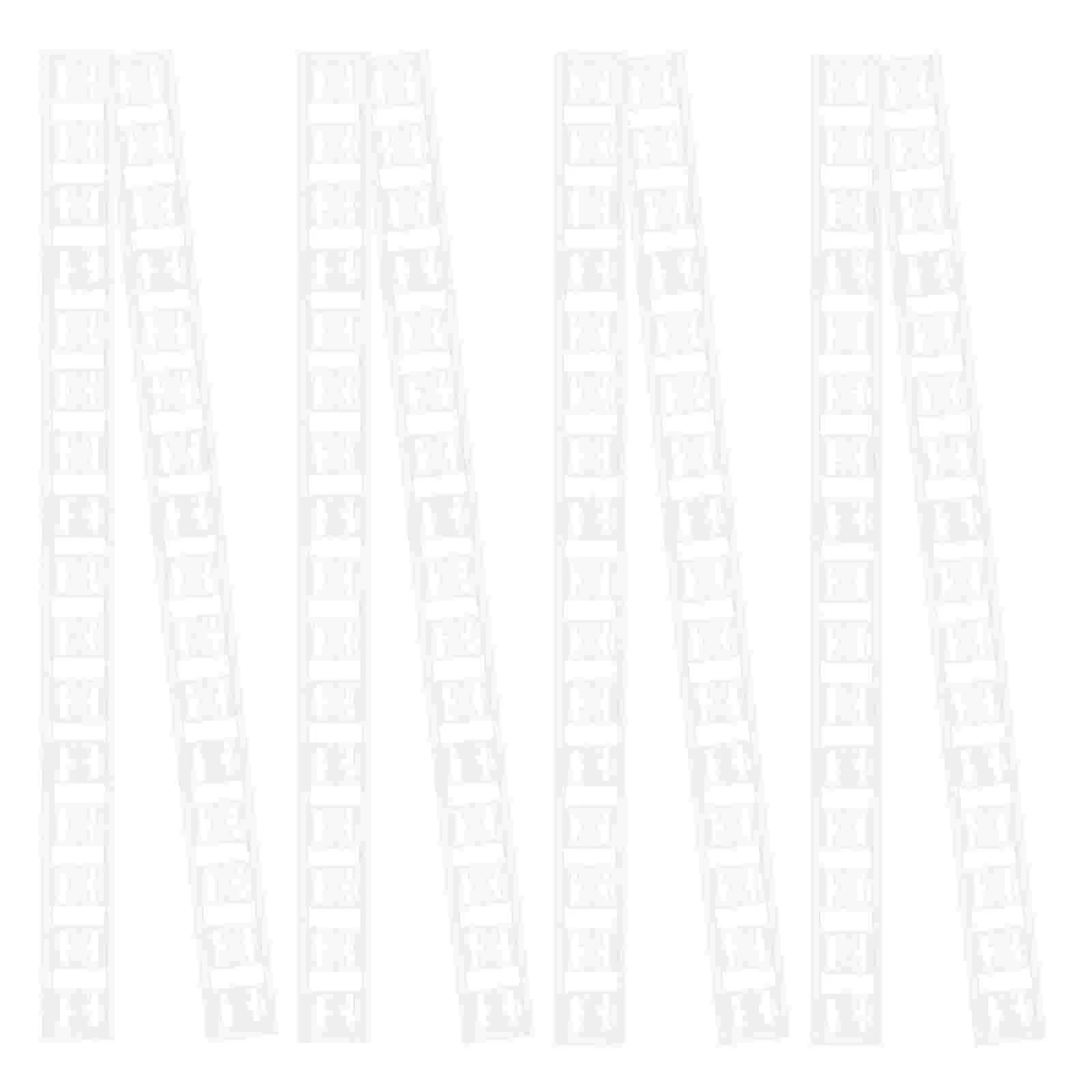 

300 Pcs Pvc Transparent Self-adhesive Hook Packaging Box Jewelry Display Hanging Tabs Clear Stickers Hooks Fold for