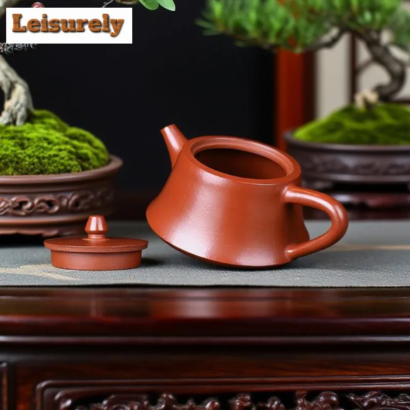 320ml Luxury Yixing Purple Clay Teapots Handmade Pot Raw Ore Dahongpao  Mud Kettle Chinese Zisha Tea Set Accessories Supplies
