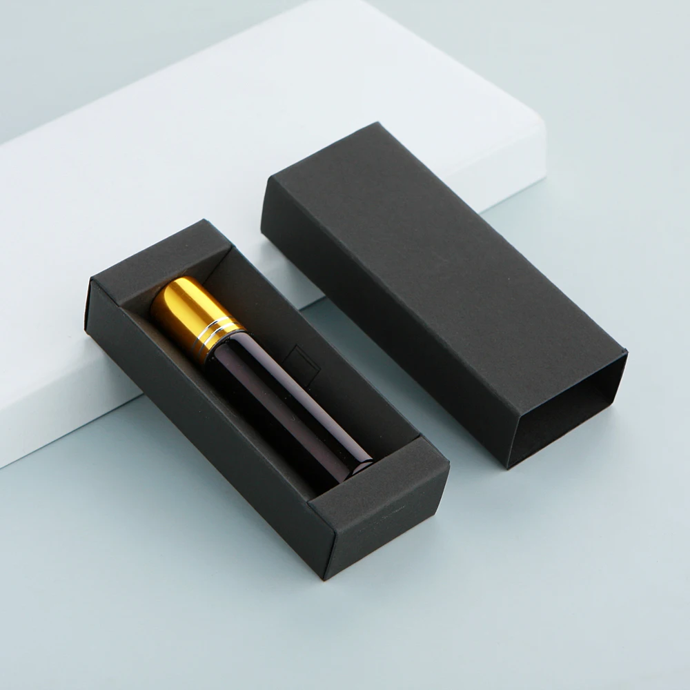50 teile/los 10ml ätherisches öl flasche mit box nachfüllbare rolle auf roller parfüm flaschen mit paket box custom logo zahlen extra – Detail 9