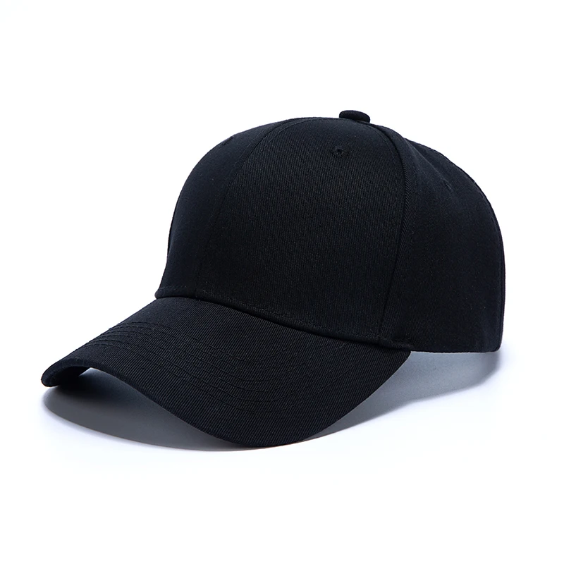 CHARMMYFASHION Custom Embroidered Baseball Cap - Personalised Text/Logo, Adjustable Black Hat