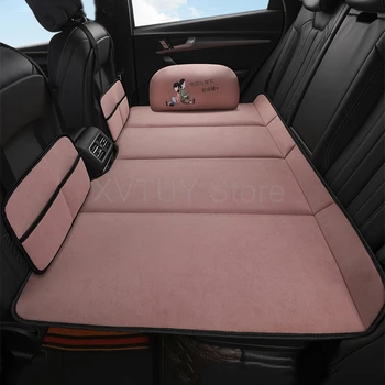 1 Set Universal SUV Car Travel Foldable Bed | Non-Inflatable Back Seat Mattress 80x130cm & 85x140cm