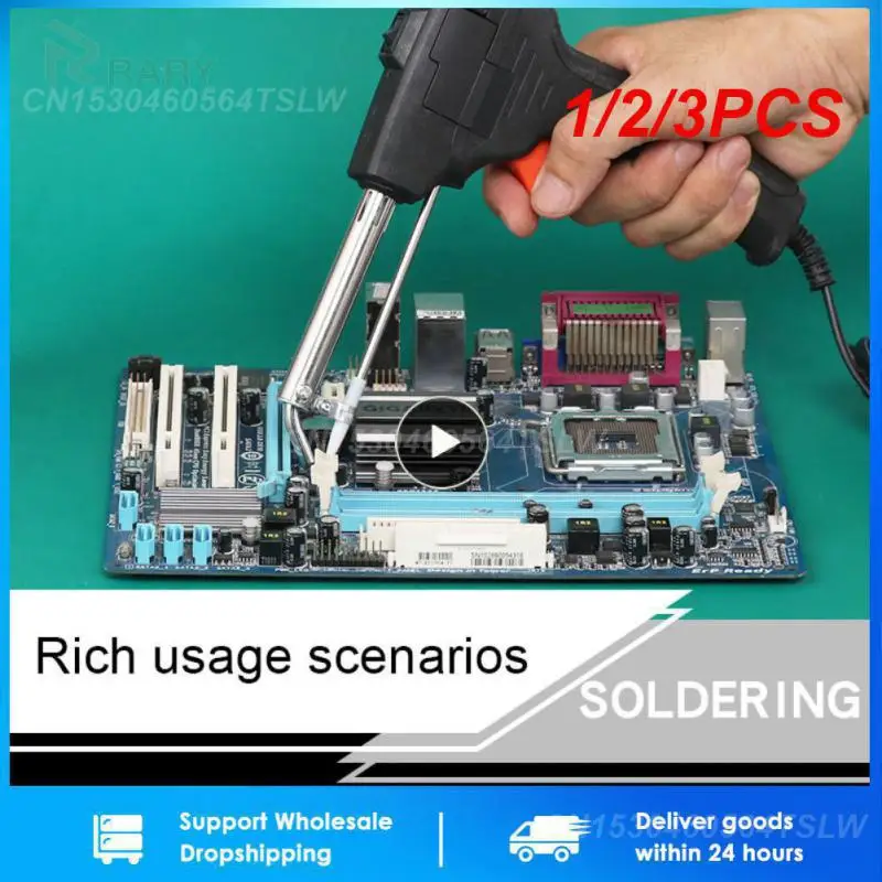 

1/2/3PCS Automatically Soldering Gun 110V/220V 60W US/EU Plug Hand-Held Internal Heating Automatically Send Tin Gun Welding