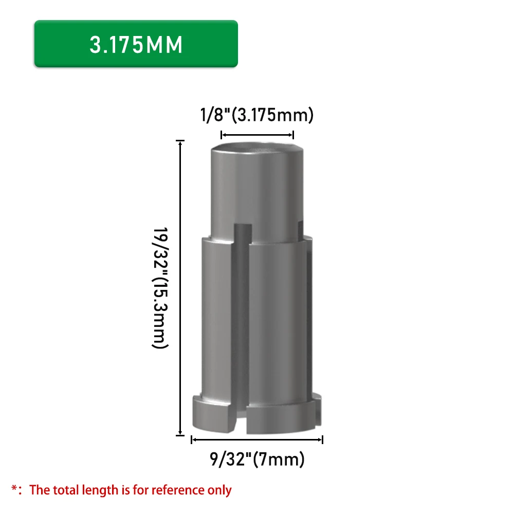 LAVIE M14 6mm 1/4 1/8 Graviermaschinen-Spannmutter Elektrische Fräser-Zubehörteile MC04009T3A – Detail 6