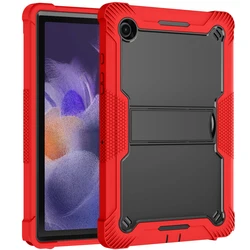 Ultimate Armor Stand Rugged Tablet Case - Durable Protective Cover for Samsung Galaxy Tab A9 Series (Red)