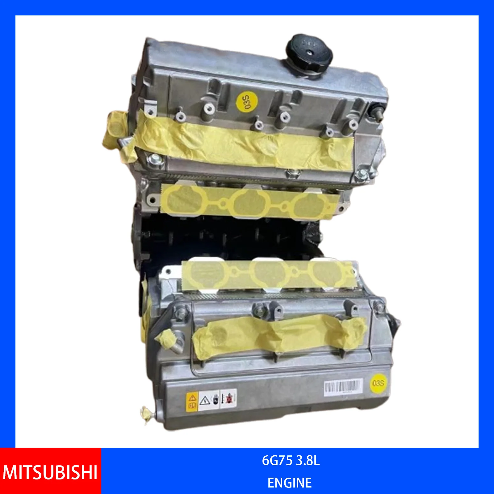 6G75 Diesel Auto Engine 6 cylinder Systmes Assembly for Mitsubishi ...