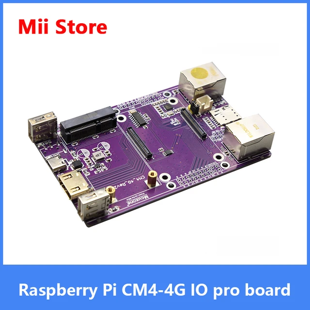 Raspberry Pi Cm4-4g Io Pro Board Dual Ethernet And 4g Lte Module  Huaweime909s 821a V2/821ap V2/120p V2 Eg25-g Cat4 Hdmi - Demo Board  Accessories - AliExpress