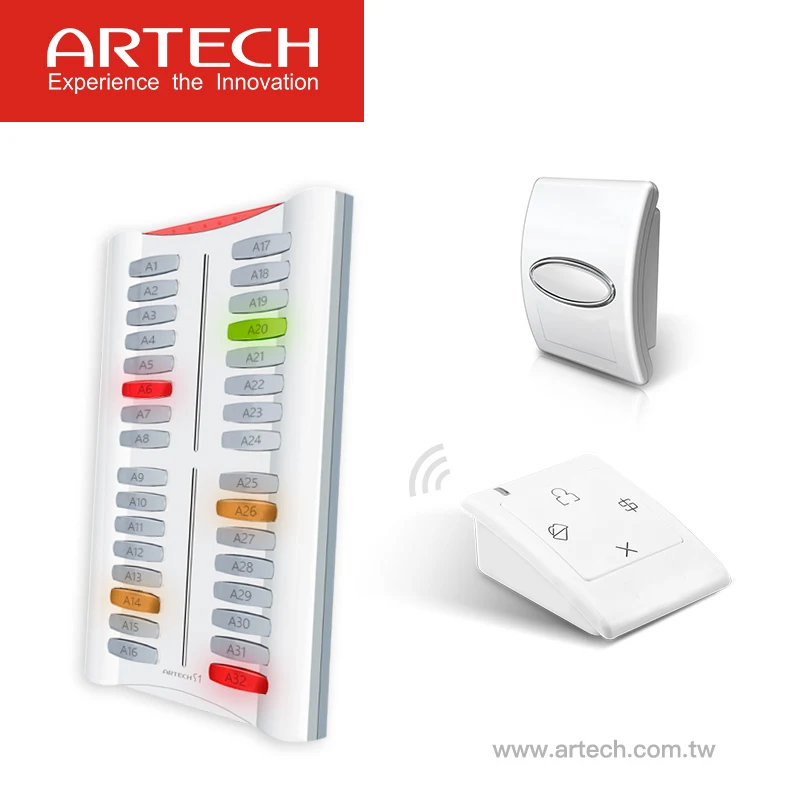 ARTECH S1 Waiter Service Calling System Electronic Waiter Call Table Service Bell