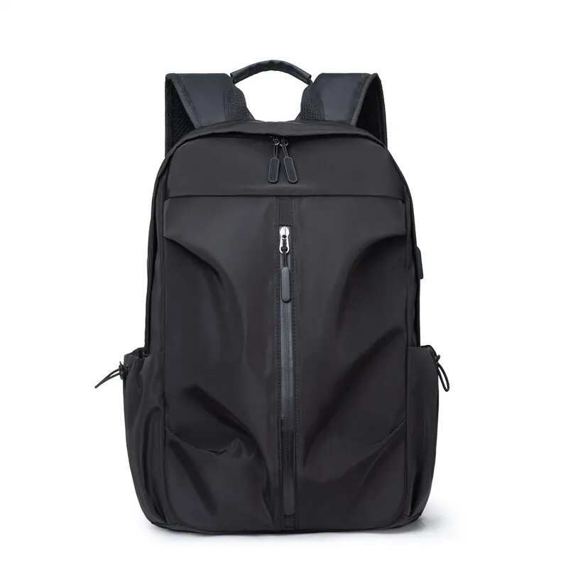 Men-And-Women-Universal-Classic-Versatile-Solid-Color-Student-Backpack ...