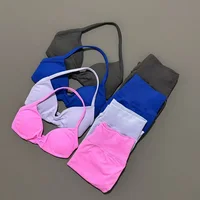 2 Piece Yoga Clothes Women Tracksuit Athletic Wear Pilates Fitness Suit Gym Workout Push Up Clothes Sports Bra Leggings Suit - Image 3