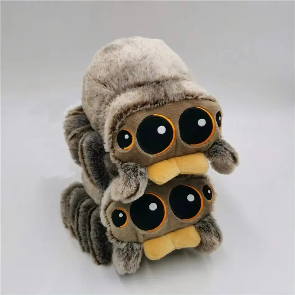 Adorable Stuffed Soft Animals Plushie Spider Toy Black Little Lucas Simulated Pillow Doll Anime Game Room Pillow Decora Kid Gift 6
