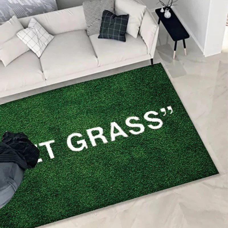 Wet Grass Rug, Virgil Pattern Soft Living Room Rug, Non Slip Floor Carpets  For Home Decor Trends Area Rug - AliExpress