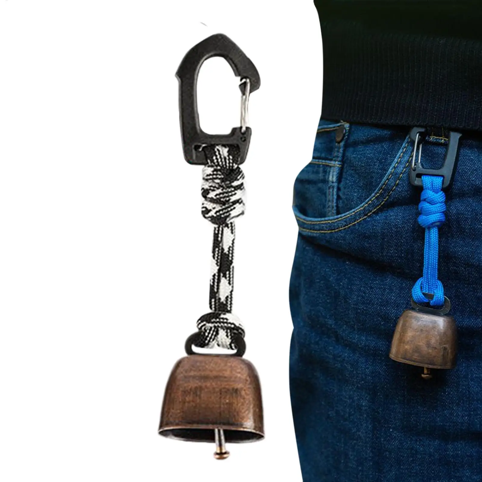 Loud Bear Bell Metal Bell Camping Protection Pendant Camping Bell Emergency Bells For Outdoor Survival Fishing Climbing Hiking