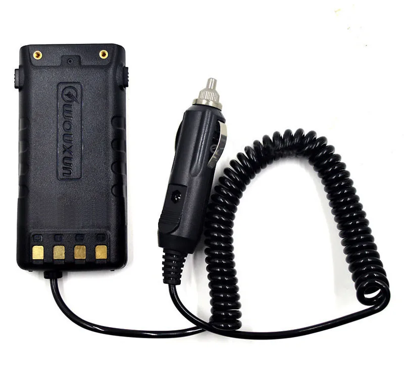 Original Wouxun KG-UV9D Car Charger Battery Eliminator Adapter for Wouxun Walkie Talkie KG-UV9D Plus Portable Radio Transceiver