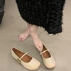 Spring Designer Vintage Women Mary Jane Shoes Fashion Shallow Buckle Female Street Style Soft Sole Flats Shoes 4