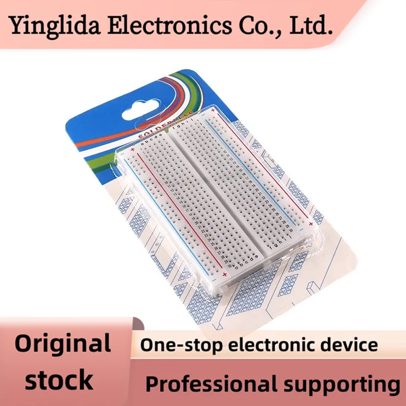 1 Pz Breadboard Senza Saldatura 400 Punti Di Fissaggio Bb-801 Prototipo Universale Pcb Jumper Test Bread Board Per Arduino Proto Raspberry Pi