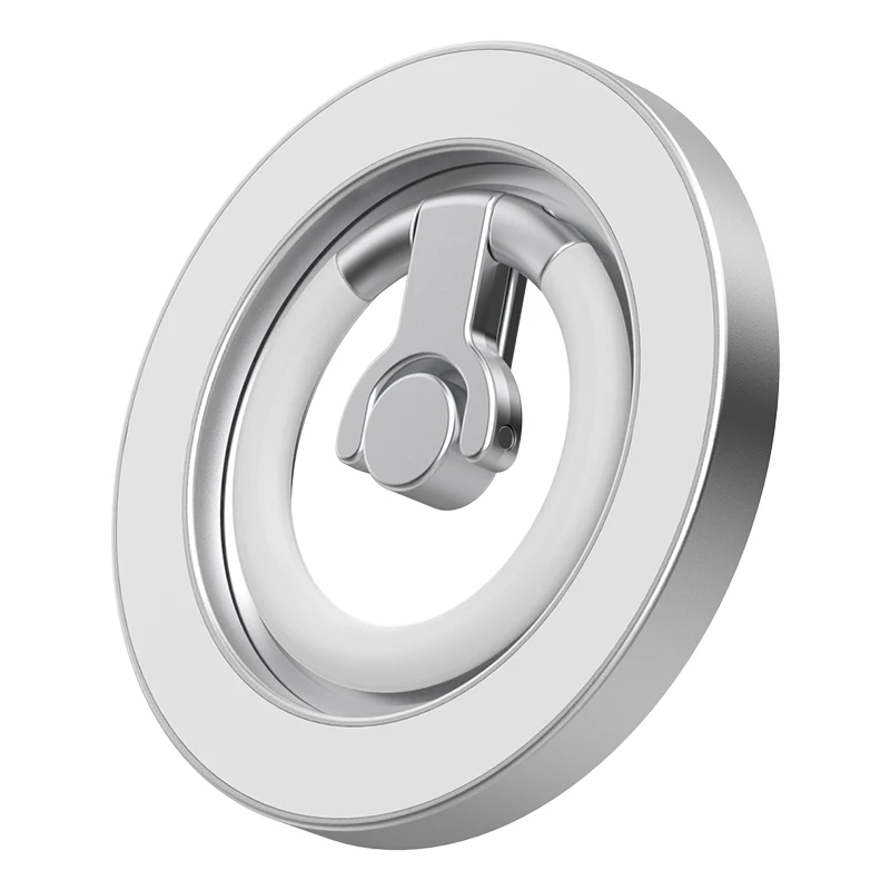 Magnetic Dual-Function Cellphone Stand and Finger Ring Holder