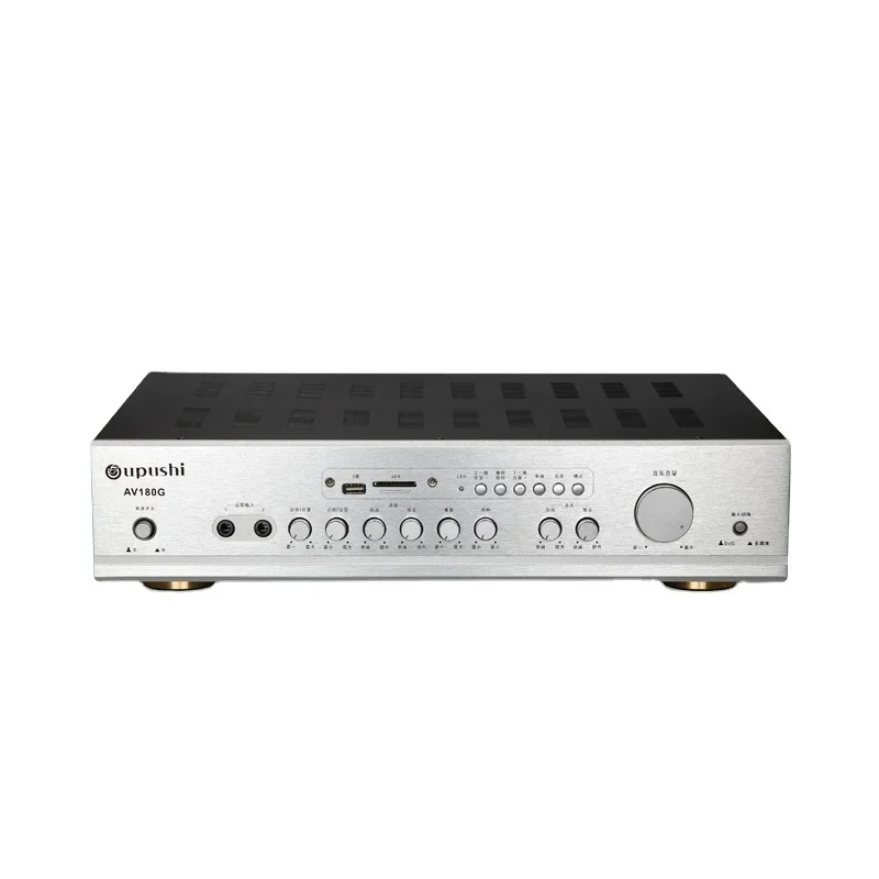 블루투스 전문 앰프, pa 시스템, 홈 시어터 시스템 사용, AV180G, 2*130W