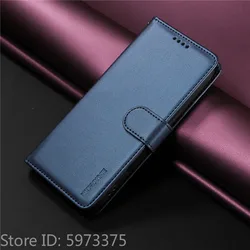 Advanced Anti - Theft Leather Flip Wallet Phone Case with Magnetic Card Slots for Honor 500 (Blue)