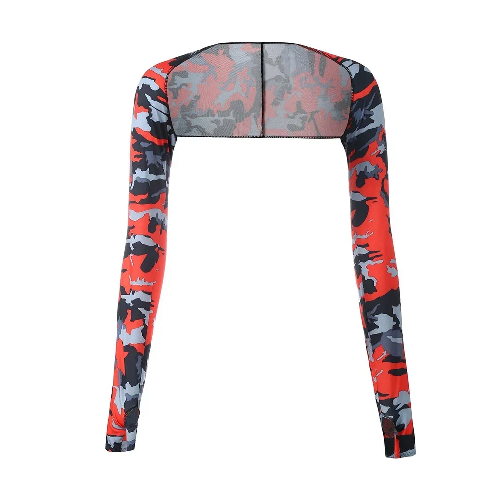 Waterproof Cycling Coat Feeling Cool Moisture Wicking Running Sports Sleeve Cover Unrestricted Movement