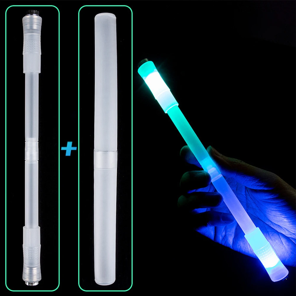Penspinning Led Kids Toy Comfortable Grip For Students Boys Girls Pressure Relief Spinning Pen Birthday Gift With Light Colorful