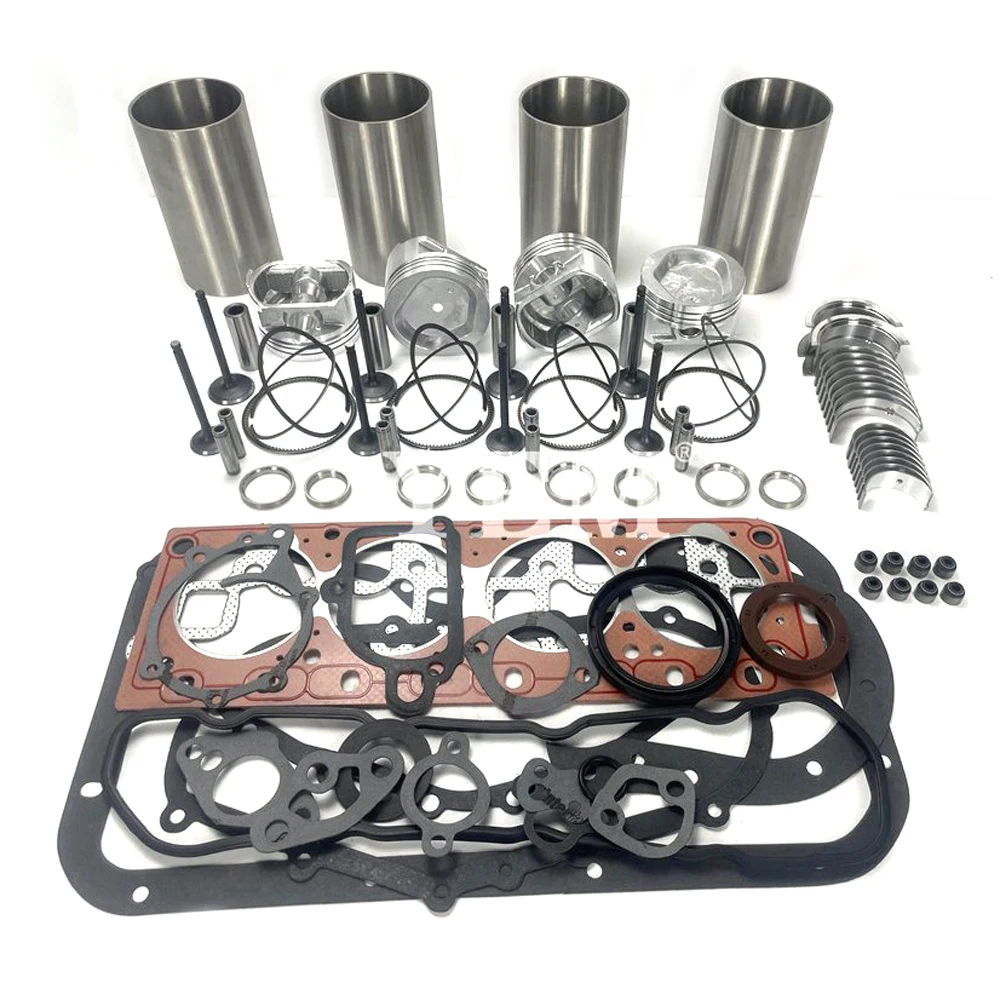 

New K25 Overhaul Kit cylinder liner kit piston With engine full kit Valves for Nissan Engines