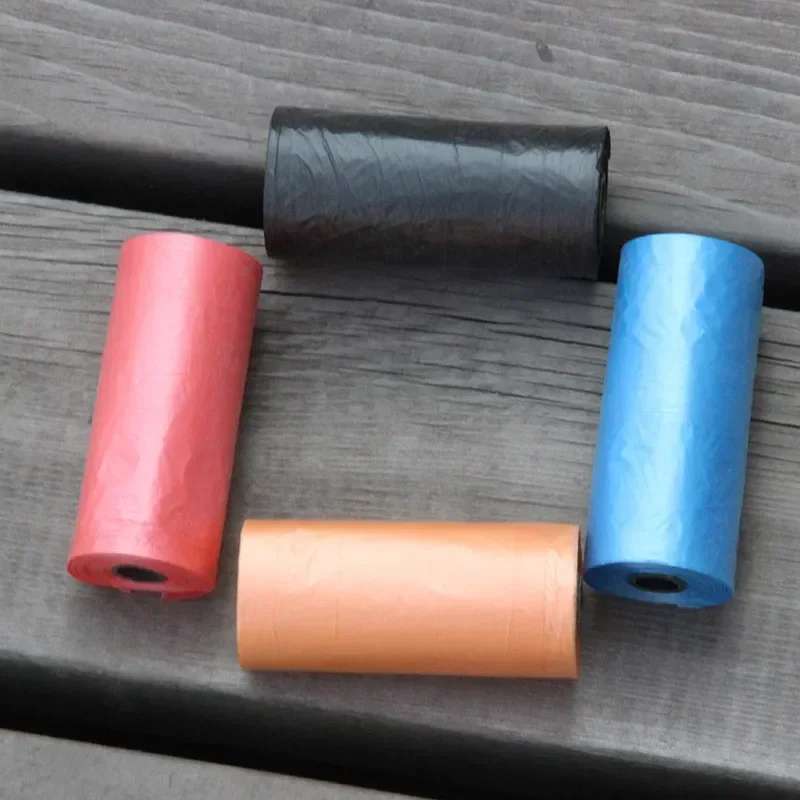 Dogs Cats Poop Bag Biodegradable Garbage Pet Dog Waste Bags Dog Cat Cleaning Up Refill Garbage Bag 100pcs(5 roll x 20pcs) dog poop bags pet supplies pet accessories