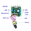 20W+20W TDA7297 Bluetooth 5.0 Class AB Amplifier Board Stereo Dual Channel Home Theater Amp 1