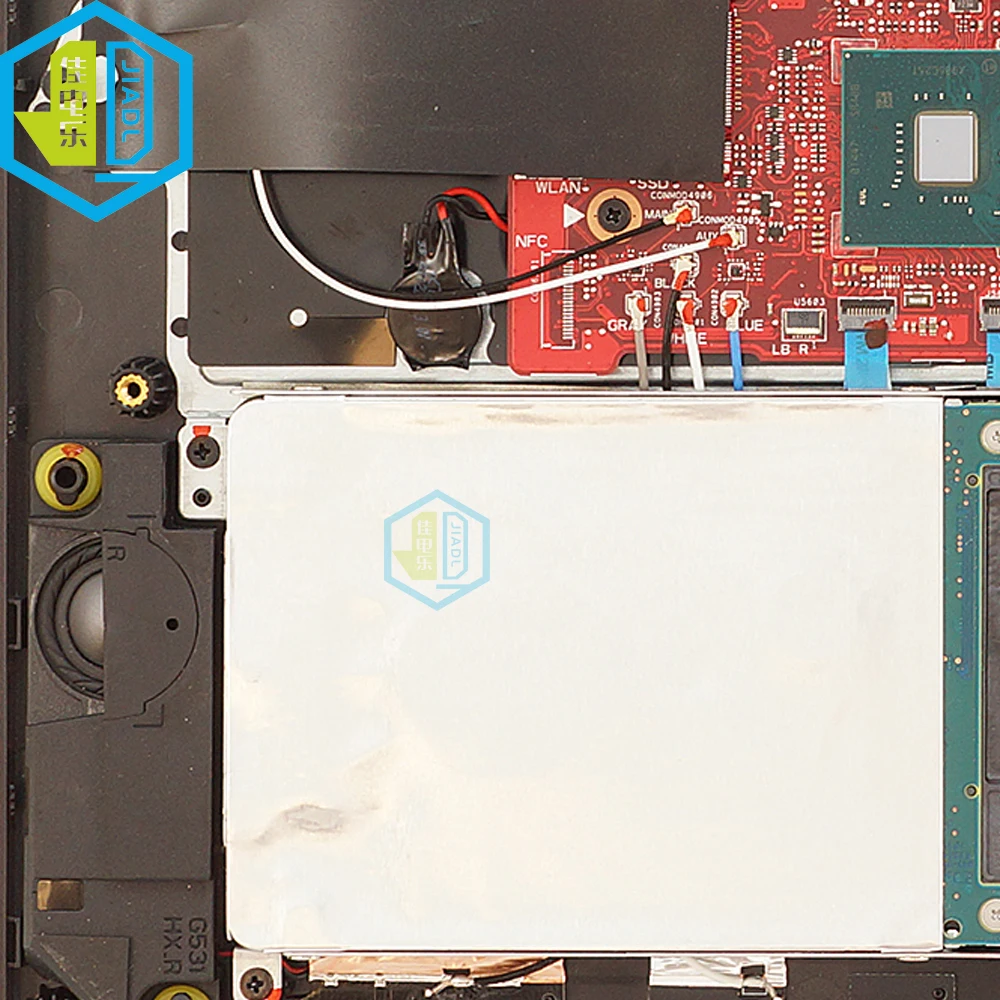 Computador Portátil Alto-falante Embutido Fixar Alto-falantes de Som para Asus Rog Gl531gu Gl531gv Gl531gw Gl531gt 0407203250000 04a4-03mn0a2 Gl531 - Imagem 2
