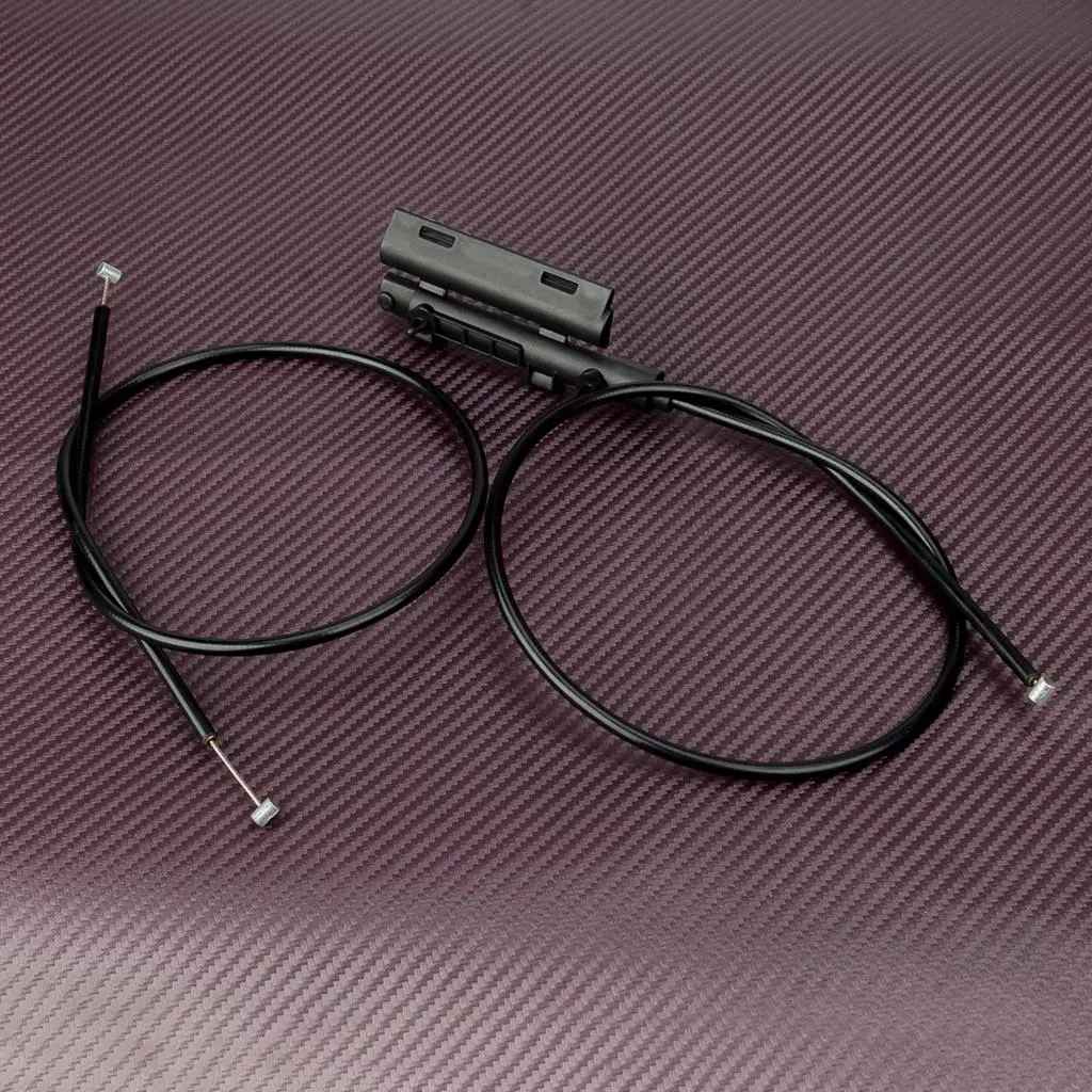 51238408134 51238403219 2 Pezzi Cavo Di Rilascio Del Cofano Motore Adatto Per Bmw X5 E53 3.0I M54306S3 4.4I M62B44 N62B44A 4.6Is M62B46