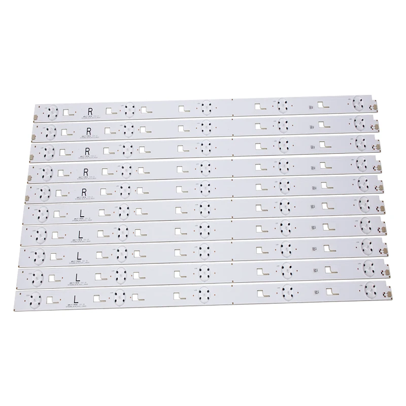 10Pcs/Set LED Backlight Strip SVY550AH0-REV00-5LED-L/R-150223 KD-55X8000C KD-55X8005C 55X8005 SYV5544 LSY550FN01 XBR-55X810C