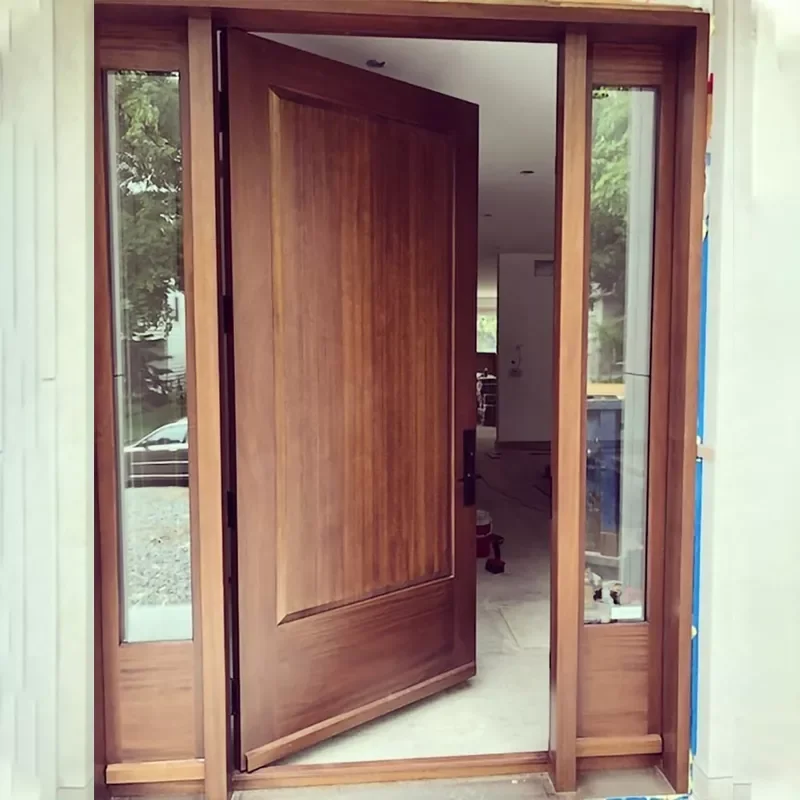 metal front door