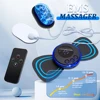 EMS Neck Massager Electric Muscle Stimulator Cervical Sticker Massage Patch Low Frequency Pulse Masajeador Pads Body Pain Relief 1