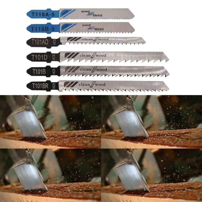 10pcs Curve Hacksaw Blades High Carbon Steel Construction for Fast Straight Cuts in Wood and Metal 4