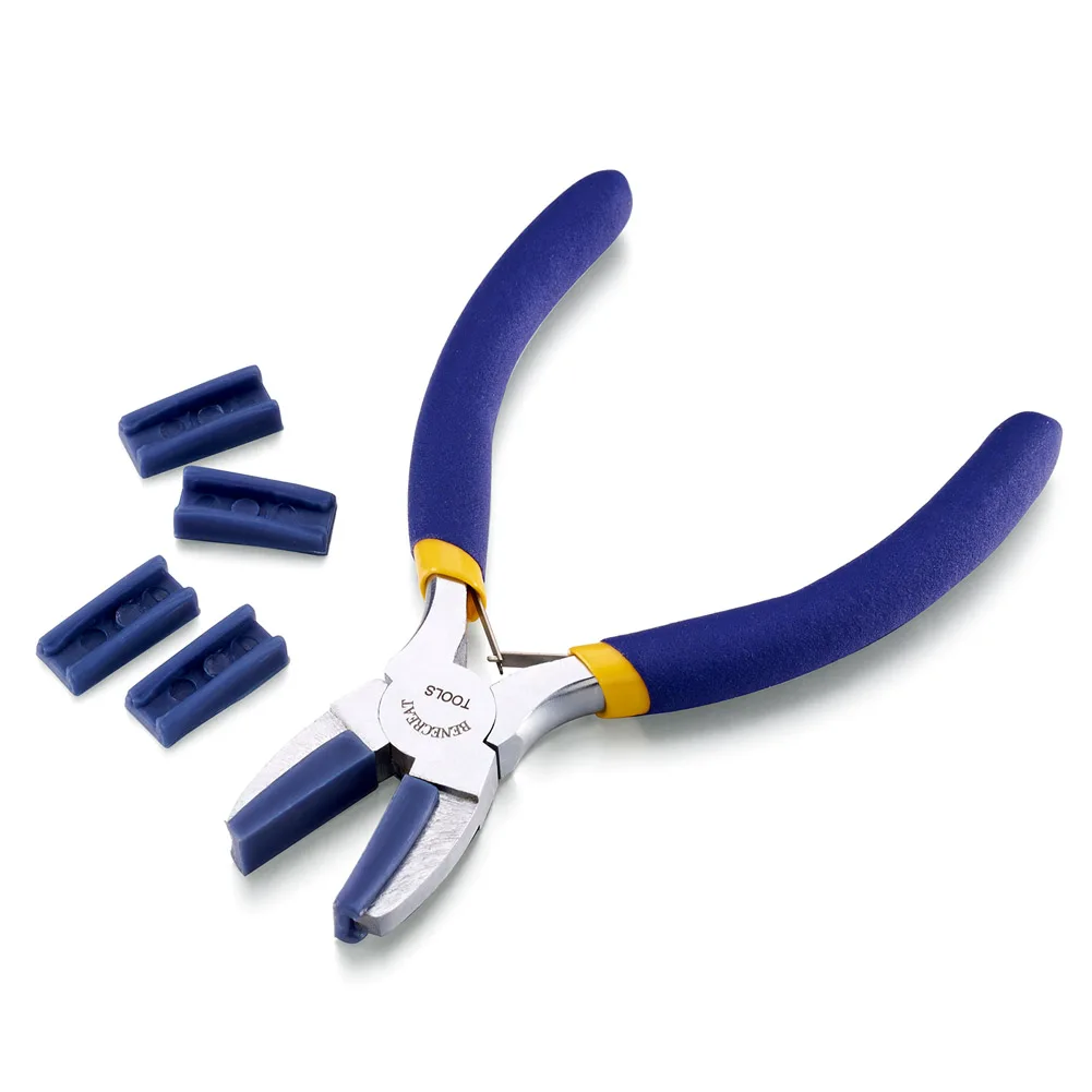 Narrow Double Nylon Jaw Gripping Pliers - Ergonomic