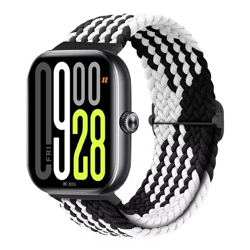 Premium Nylon Braided Loop Strap with Scratch-Resistant Buckle